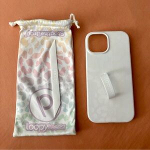 iPhone 15 Loopy Case (opal leopard)